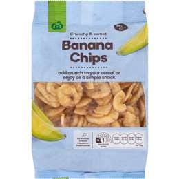 Woolworths Banana Chips 300g