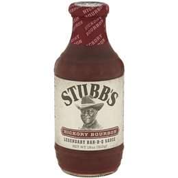 Stubb's Hickory Bourbon BBQ Sauce 510g