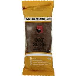 All Natural Bakery Bars Macadamia & Apricot Oat Slice 100g