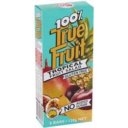 True Fruit Bars Tropical Salad 6 pack