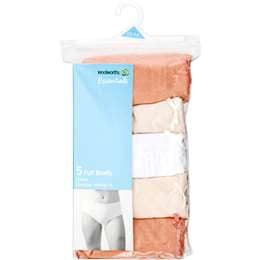 Woolworths Essentials Underwear Women's Full Brief Size 12-14 each