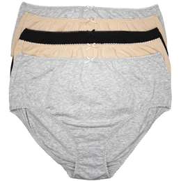 Woolworths Essentials Underwear Women's Full Brief Size 16-18 each