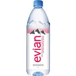 Evian Natural Mineral Water 1L