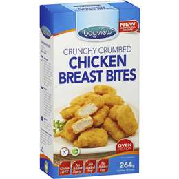 Bayview Gluten Free Chicken Pieces Breast Bites 264g