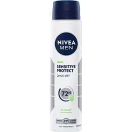 Nivea Men Sensitive Protect 72H Antiperspirant Aerosol 250mL