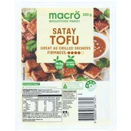 Macro Satay Tofu 200g