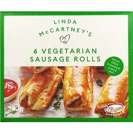 Linda Mccartney's Sausage Roll Vegetarian 6 pack