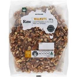 Woolworths Walnuts Kernel 500g