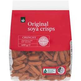 Woolworths Soya Crisps Snacks 400g