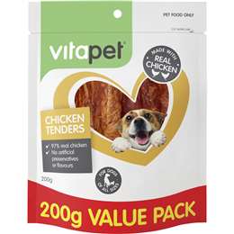 Vita Pet Jerhigh Chicken Tenders Dog Treats 200g