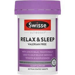 Swisse Ultiboost Relax + Sleep Tablets 60 pack