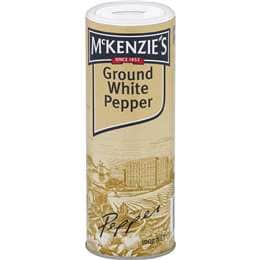 McKenzie's Ground White Pepper Ground 100g