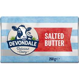 Devondale Butter Block Salted 250g