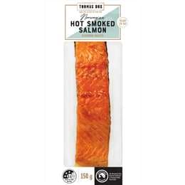 Thomas Dux Hot Smoked Salmon Natural 150g