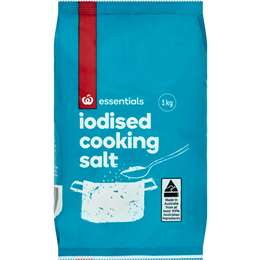 Woolworths Essentials Iodised Salt 1kg