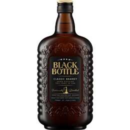 Hardys Black Bottle Brandy 700mL
