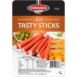 D'Orsogna Tasty Sticks Mild 200g