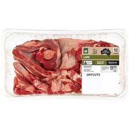 Woolworths Lamb Offcut 4 - 6 Pieces 650g - 1.2kg