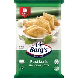 Borg's Spinach & Ricotta Pastizzis 625g