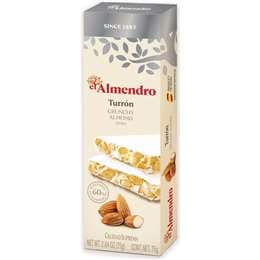 El Almendro Crunchy Almond Turron 75g