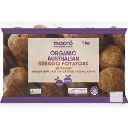 Macro Organic Sebago Potatoes Bag 1kg