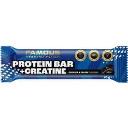 Famous Nutrition Sport Protein & Creatine Bar Cookies & Cream 60g