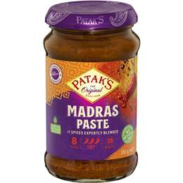 Patak's Paste Curry Madras 283g