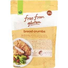 Woolworths Free From Gluten Breadcrumbs 350g