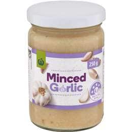 Woolworths Minced Garlic 250g