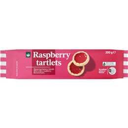 Woolworths Raspberry Tartlets 200g