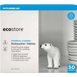 Ecostore Dishwasher Tablets Fragrance Free 50 pack