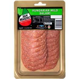 San Marino Hungarian Mild Salami 100g