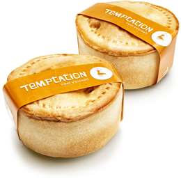 Temptations Pork Meat Pie Small 160g
