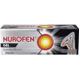 Nurofen Pain & Inflammation Relief Gel 5% Ibuprofen 100g