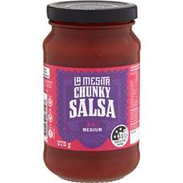 La Mesita Chunky Salsa Medium 375g