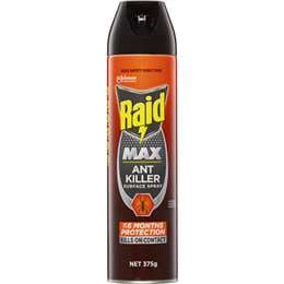 Raid Max Ant Killer Surface Insect Spray 375g