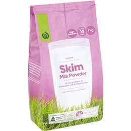 Woolworths Skim Long Life Milk Powder 1kg