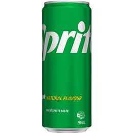 Sprite Lemonade Soft Drink Can 250mL