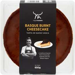 Miguel Maestre Basque Burnt Cheesecake 650g