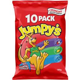 Jumpy's Variety Potato Chips 10 pack