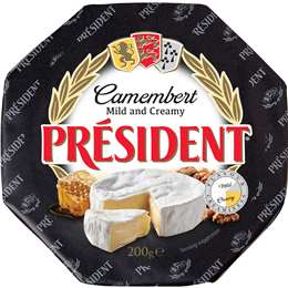President Camembert Cheese 200g