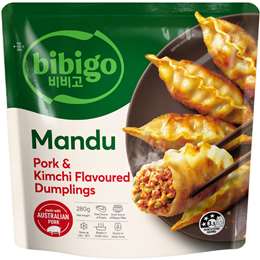 Bibigo Mandu Pork & Kimchi Dumplings 280g