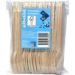 Armada Wooden Spoons 50 pack