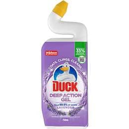 Duck Deep Action Gel Toilet Cleaner Lavender 750mL