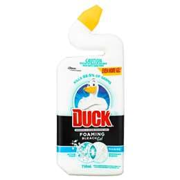 Duck Foaming Bleach Gel Toilet Cleaner Marine 750mL