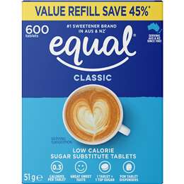 Equal Sweetener Tablets 600 pack