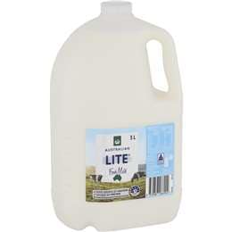 Woolworths Lite Milk 3L