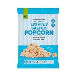 Woolworths Popcorn Lightly Salted 80g