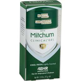 Mitchum Clinical Gel Men Cool Fresh 57g