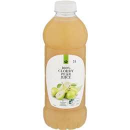 Woolworths 100% Cloudy Pear Juice 1L